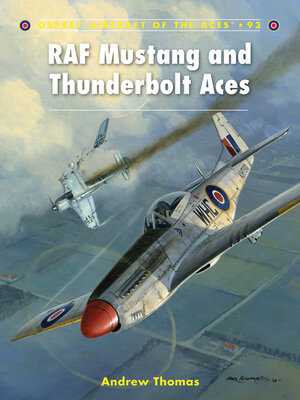 cover image of RAF Mustang and Thunderbolt Aces